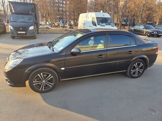 2008 Opel Vectra C Рестайлинг, чёрный, 430000 рублей, вид 4
