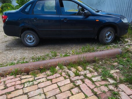 2012 Lada (ВАЗ) Granta I, серый, 250000 рублей, вид 2