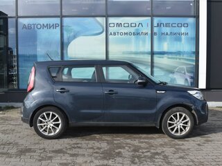 2016 Kia Soul II Рестайлинг, синий, 1230000 рублей, вид 4