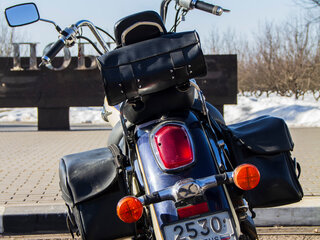 1999 Honda Shadow 400, синий, 400000 рублей, вид 5