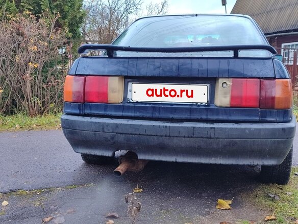 1988 Audi 80 IV (B3), синий, 135000 рублей - вид 2