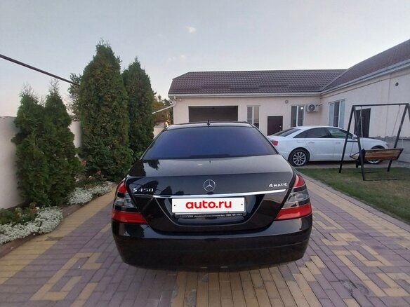 2008 Mercedes-Benz S-Класс 450 V (W221), чёрный, 1300000 рублей - вид 5