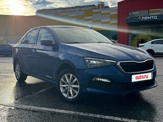 2021 Skoda Rapid II, синий, 1600000 рублей, вид 1