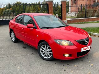 2008 Mazda 3 I (BK) Рестайлинг, красный, 280000 рублей, вид 4