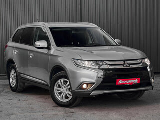 2016 Mitsubishi Outlander III Рестайлинг 2, серебристый, 1750000 рублей, вид 3