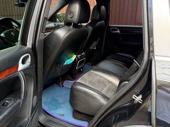2008 Porsche Cayenne I Рестайлинг (957), чёрный - вид 9