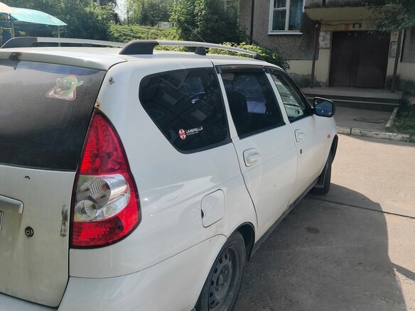 2012 Lada (ВАЗ) Priora I, белый, 300000 рублей - вид 4