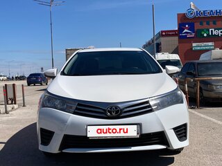 2014 Toyota Corolla XI (E160, E170, E180), белый, 850000 рублей, вид 2