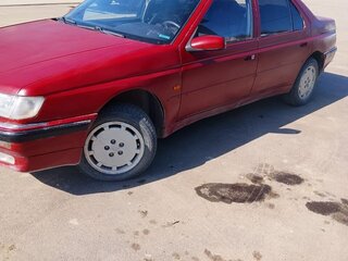 1991 Peugeot 605, красный, 140000 рублей, вид 4