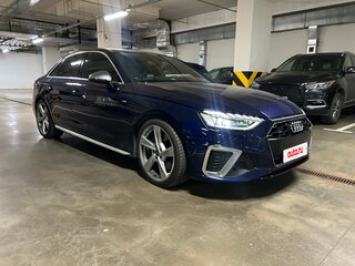 2020 Audi S4 V (B9) Рестайлинг, синий, 4250000 рублей, вид 3