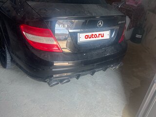 2007 Mercedes-Benz C-Класс 280 III (W204), чёрный, 750000 рублей, вид 3