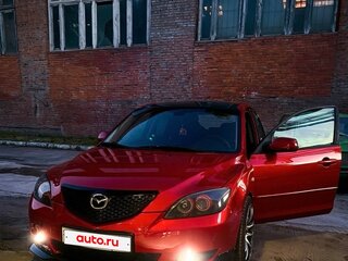 2005 Mazda 3 I (BK), красный, 290000 рублей, вид 2