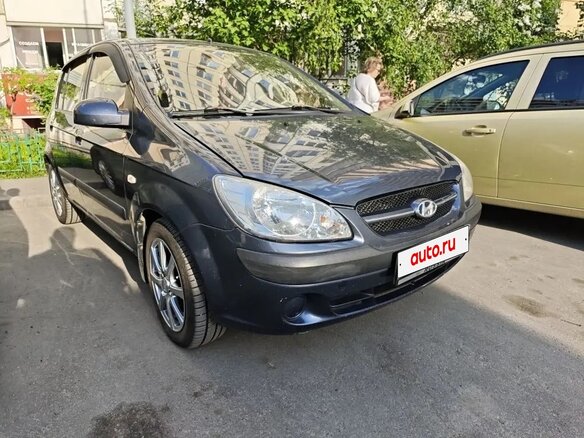 2007 Hyundai Getz I Рестайлинг, серый, 600000 рублей - вид 4