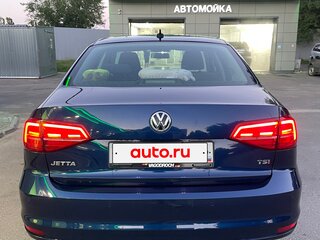 2016 Volkswagen Jetta VI Рестайлинг, синий, 1399000 рублей, вид 4