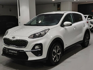2019 Kia Sportage IV Рестайлинг, белый, 2097000 рублей, вид 1