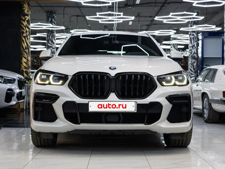2022 BMW X6 40i III (G06), белый, 7796000 рублей, вид 1