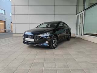 2020 Hyundai Solaris II Рестайлинг, чёрный, 1095000 рублей, вид 1