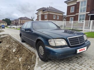 1996 Mercedes-Benz S-Класс 320 III (W140) Рестайлинг, зелёный, 500000 рублей, вид 3