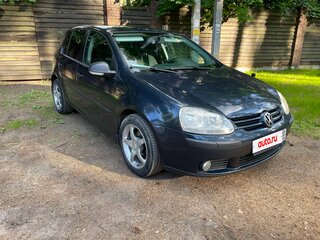 2007 Volkswagen Golf V, синий, 565000 рублей, вид 4