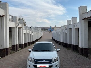 2014 Lada (ВАЗ) Granta I, белый, 375000 рублей, вид 3