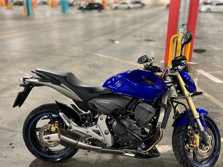 2007 Honda CB 600F Hornet, синий, 520000 рублей, вид 2