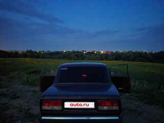 1997 Lada (ВАЗ) 2107, фиолетовый, 100000 рублей, вид 3