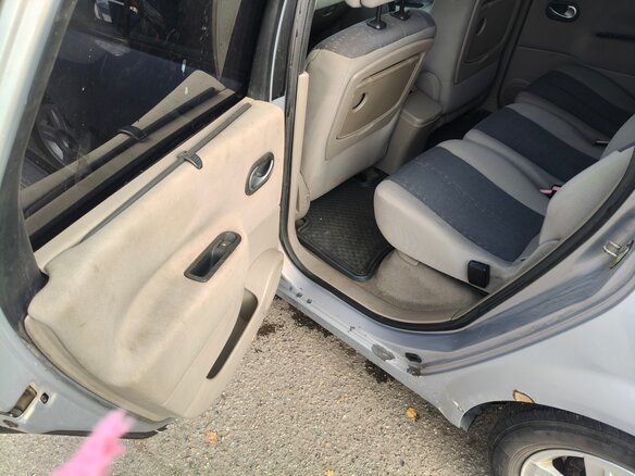 2004 Renault Scenic II, серый, 230000 рублей - вид 15