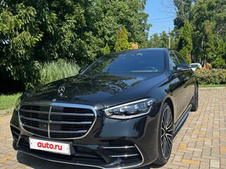 2021 Mercedes-Benz S-Класс 500 4MATIC VII (W223), чёрный, 9850000 рублей, вид 3
