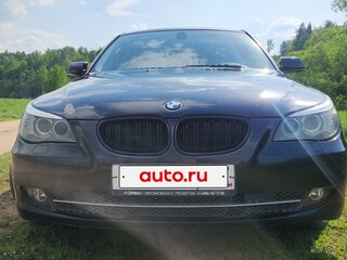 2009 BMW 5 серии 525xi V (E60/E61) Рестайлинг, чёрный, 1150000 рублей, вид 1