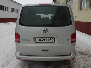2012 Volkswagen Multivan T5 Рестайлинг, серебристый, 1493280 рублей, вид 3