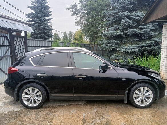 2010 Infiniti EX37 I (J50), чёрный, 1250000 рублей - вид 3