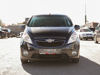 2012 Chevrolet Spark III, чёрный, 699000 рублей, вид 3