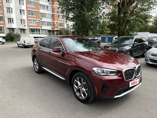 2021 BMW X4 30i II (G02) Рестайлинг, красный, 5800000 рублей, вид 3