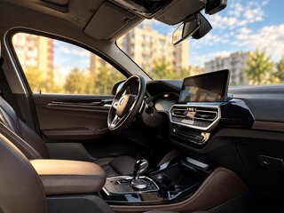 2021 BMW X4 20i II (G02) Рестайлинг, синий, 6000000 рублей, вид 3