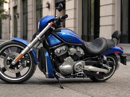 2008 Harley-Davidson Night Rod, синий, 900000 рублей, вид 1