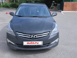 2015 Hyundai Solaris I Рестайлинг, чёрный, 1150000 рублей, вид 1