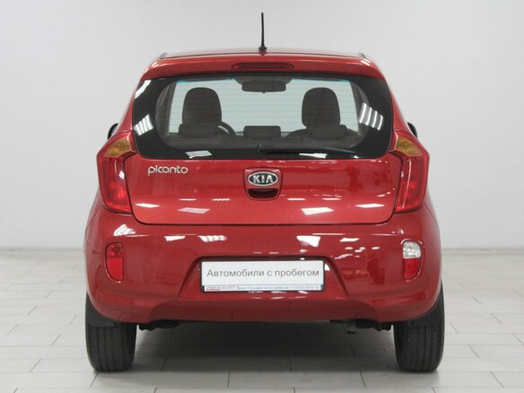 2011 Kia Picanto II, красный, 539900 рублей - вид 4