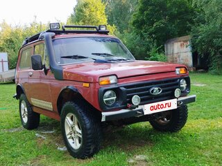 1996 Lada (ВАЗ) 2121 (4x4) I Рестайлинг, пурпурный, 270000 рублей, вид 2