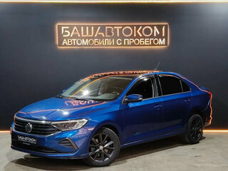 2021 Volkswagen Polo VI, синий, 1549000 рублей, вид 1