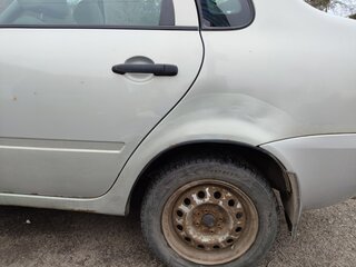 2007 Lada (ВАЗ) Kalina I, серебристый, 150000 рублей, вид 5