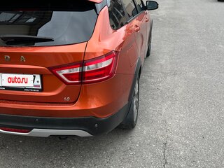 2018 Lada (ВАЗ) Vesta SW Cross I, оранжевый, 910000 рублей, вид 4