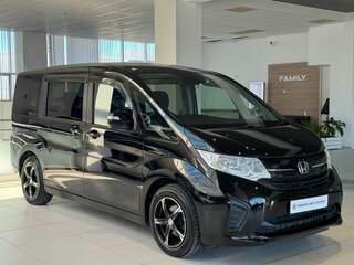 2018 Honda Stepwgn V Рестайлинг, чёрный, 1790000 рублей, вид 3