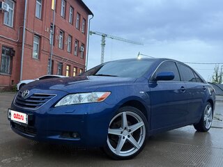 2008 Toyota Camry VI (XV40), синий, 1250000 рублей, вид 1