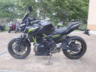 2020 Kawasaki Z 650, чёрный, 780000 рублей, вид 3