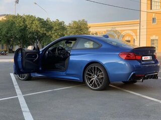 2017 BMW 4 серии 420i xDrive F32/F33/F36 Рестайлинг, синий, 2690000 рублей, вид 5