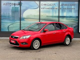2010 Ford Focus II Рестайлинг, красный, 495000 рублей, вид 1