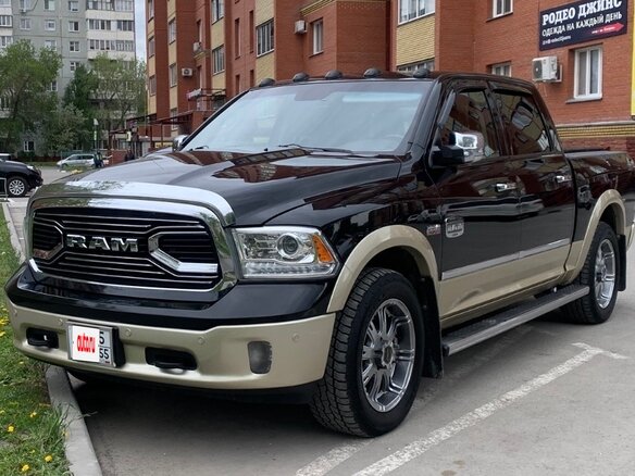 2013 Dodge RAM IV (DS/DJ), чёрный, 4490000 рублей