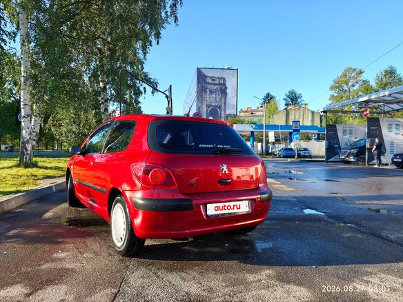 2001 Peugeot 307 I, красный, 190000 рублей - вид 5