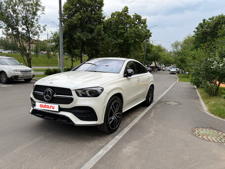 2020 Mercedes-Benz GLE Coupe 400 d II (C167), белый, 7690000 рублей, вид 1