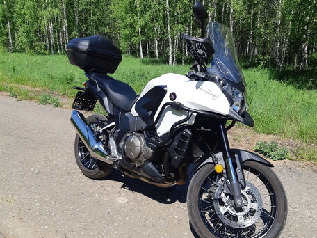 2015 Honda VFR 1200X (Crosstourer), белый, 1100000 рублей, вид 1